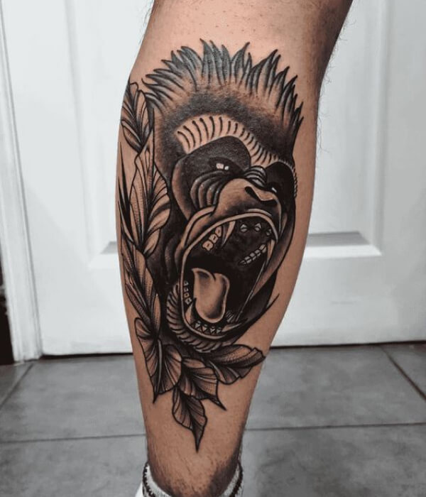 Monkey Tattoo For Men