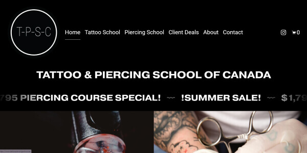 Tattoo & Piercing School of Canada