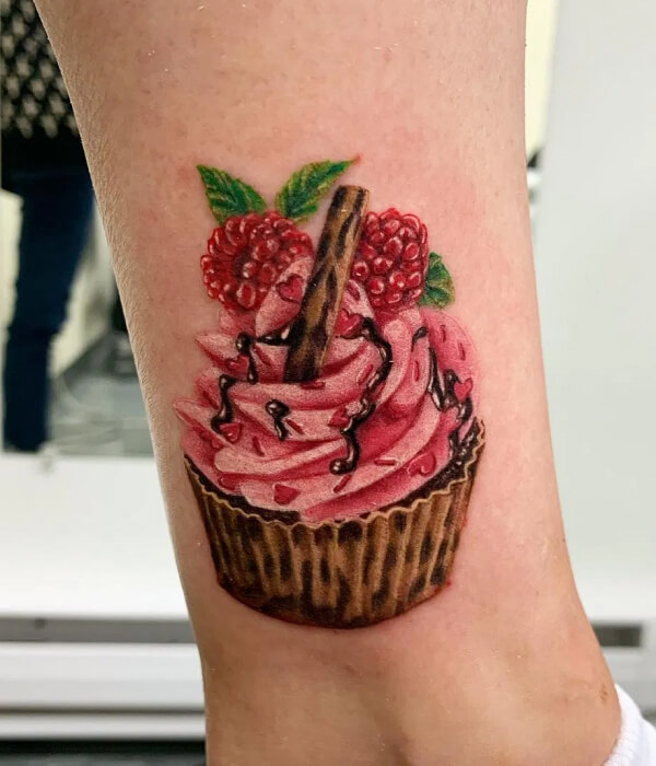 Traditional Cupcake Tattoo ideas