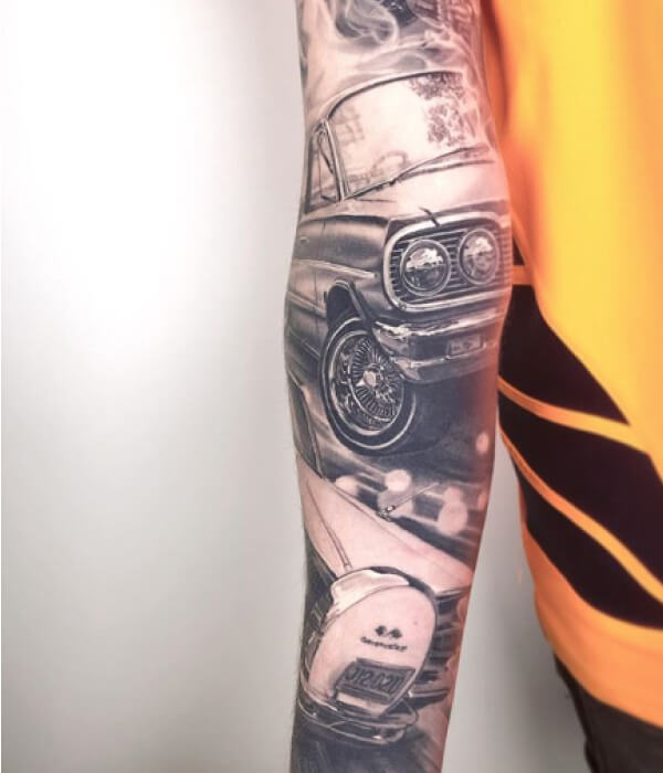 Car Front End Tattoo