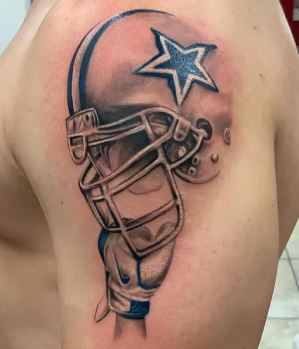 Classic Cowboys Logo Tattoo