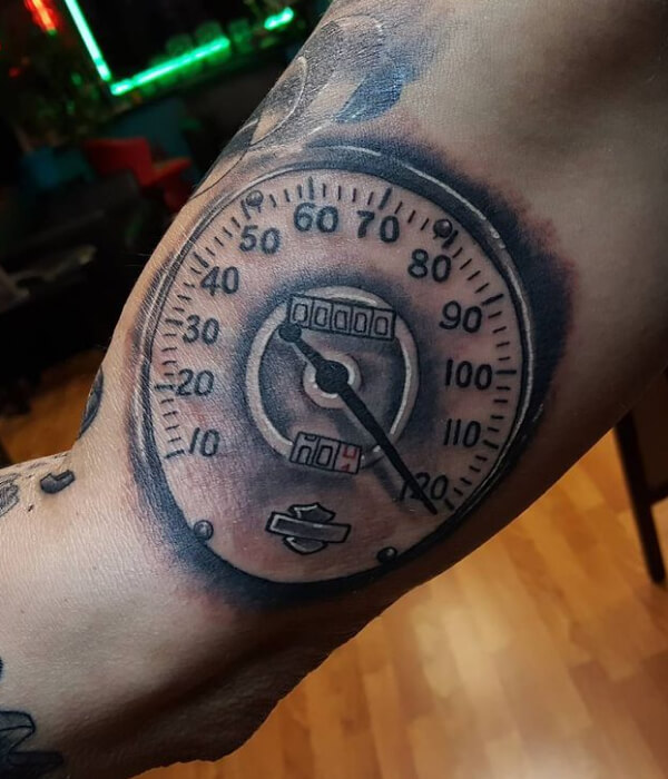 Dashboard Gauges Tattoo