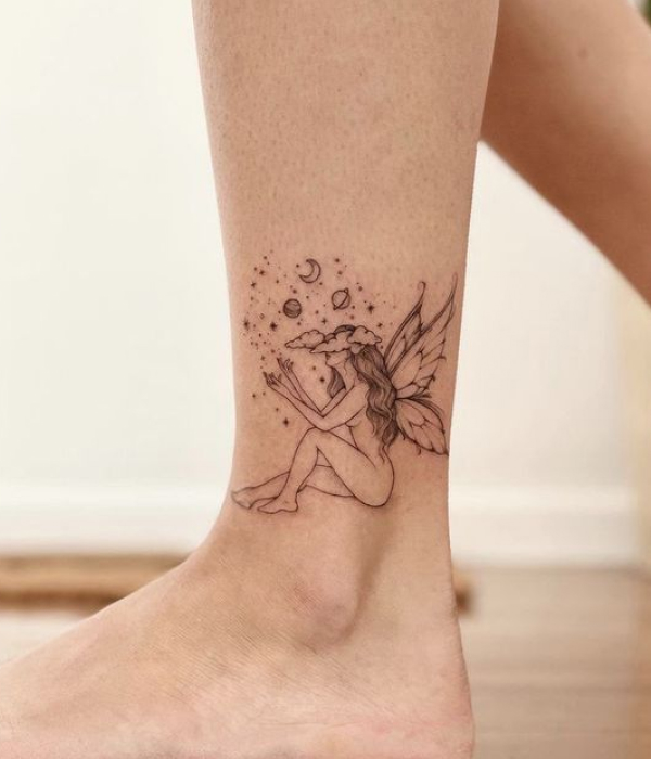Fairies and Elves Tattoo Design