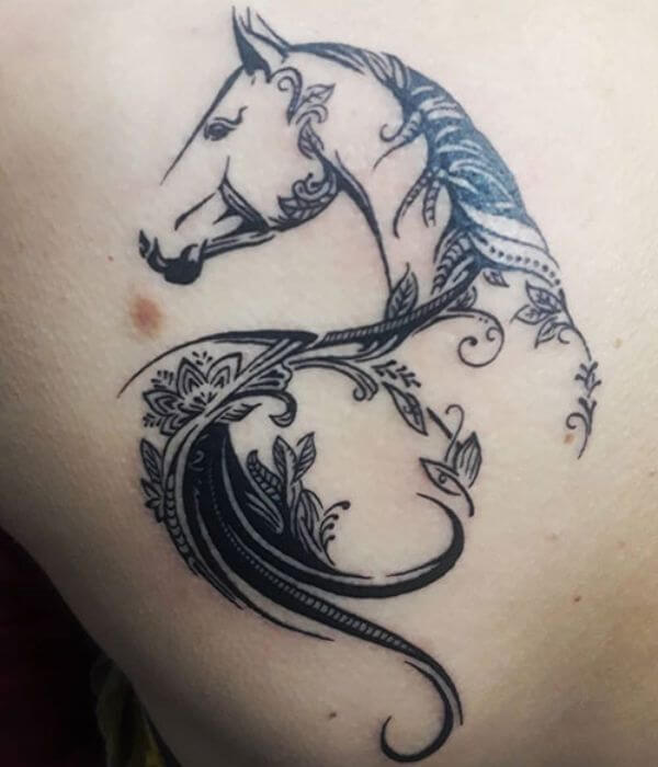The Horse Tattoos Design