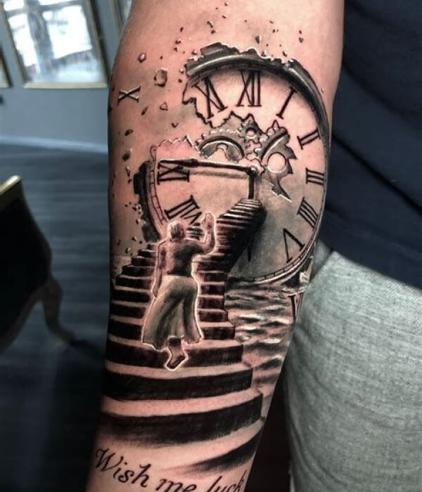 Luck and Time Felix Felicis Tattoo