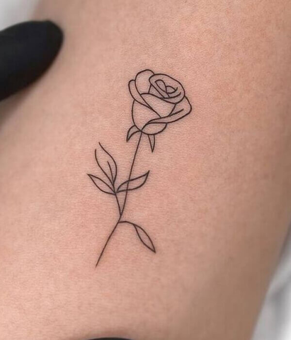Roses and Caroline Tattoo