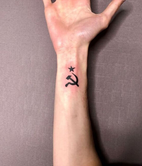 Russian Protest Tattoo