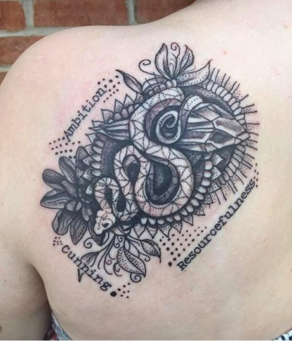 Slytherin Tattoo Design