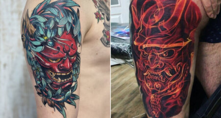 30 Inspirational Oni Mask Japanese Tattoo Ideas for Timeless Ink