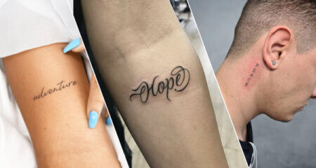 One Word Tattoo Ideas with Their Meaning