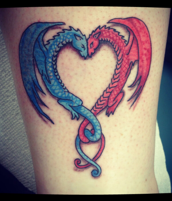 Dragon Heart Tattoo