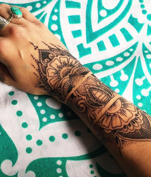 Henna Inspired Tattoo