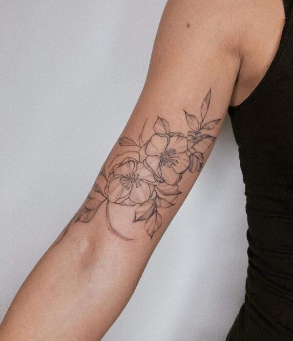 Jasmine Garland Tattoo Ideas