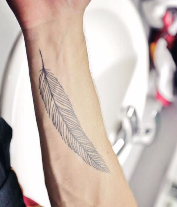 A Feather Tattoo