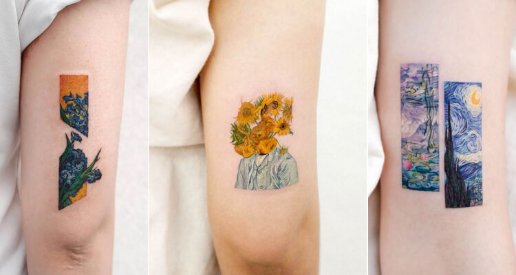 Vincent Van Gogh Tattoo