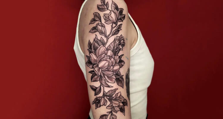 Magnolia Tattoo Designs