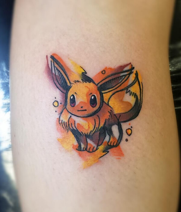 Eevee Pokemon Tattoo