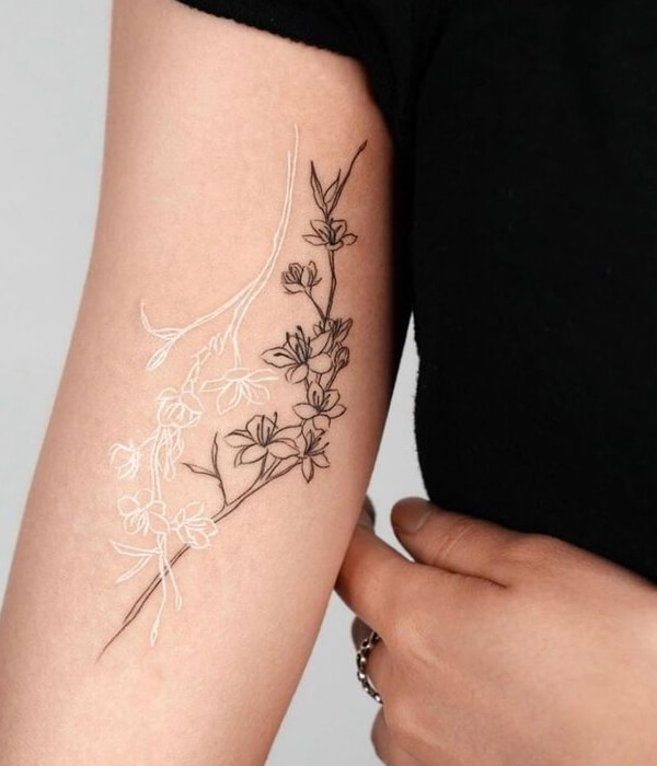 Exotic Flora Korean Tattoo