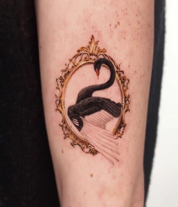 15 Awesome Black Swan Tattoos: Designs, Ideas, Ans Meaning