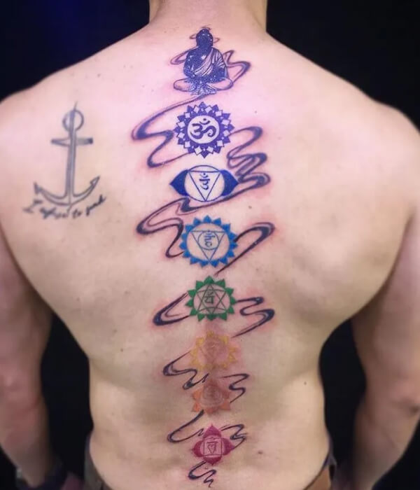 Chakra Tattoo Designs for men