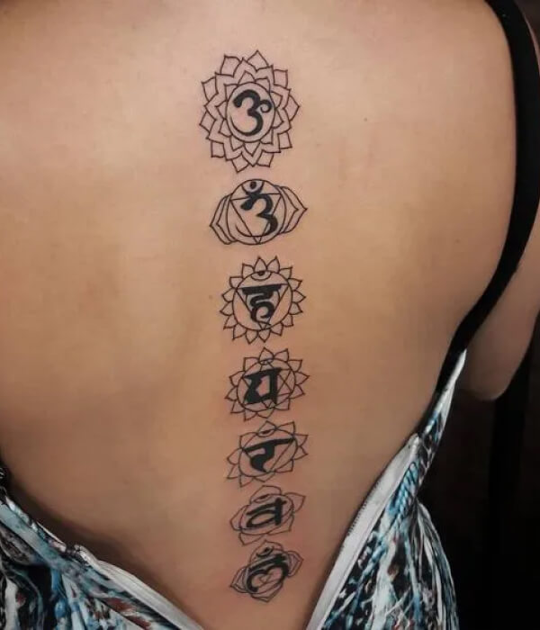 Chakra Tattoo Designs for women