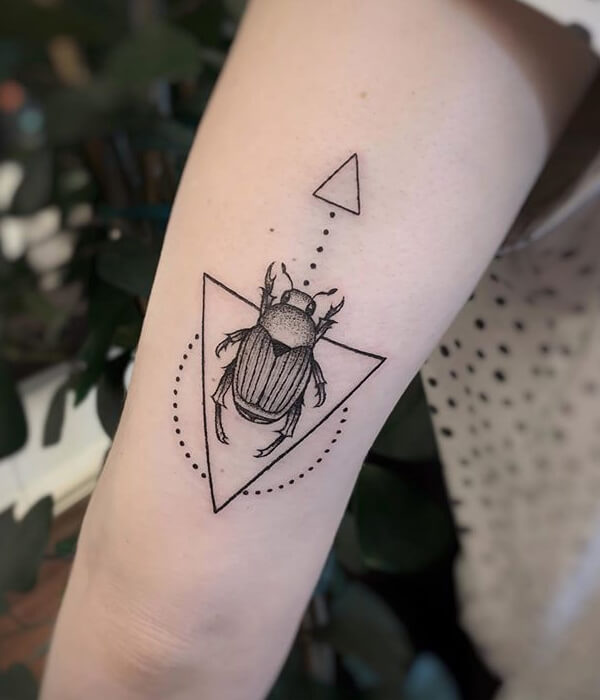 Beetle Small Tattoo