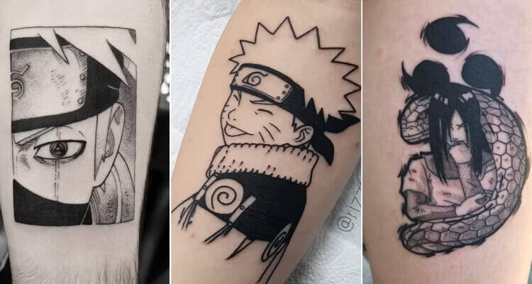 Naruto Tattoo Designs and Ideas