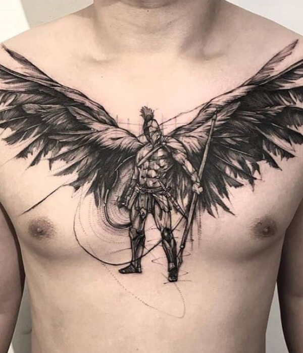 Gladiator with Wings