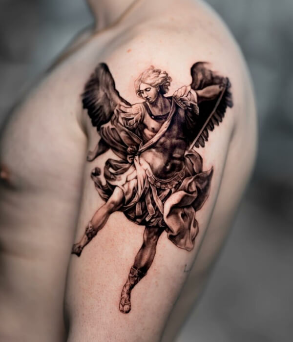 Gods Holy Work Tattoo : Archangel Tattoo 