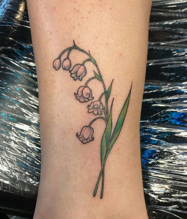 May (Lily of the Valley): Birth Flower Tattoo For Women