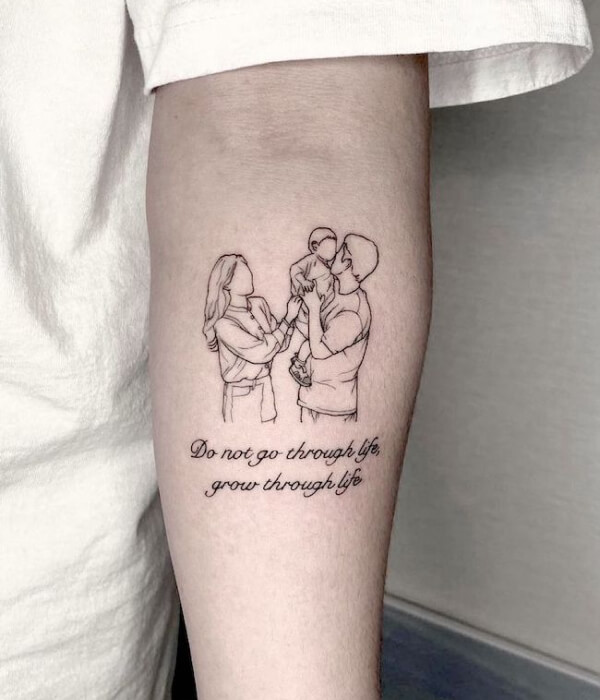Picturesque Family Tattoo