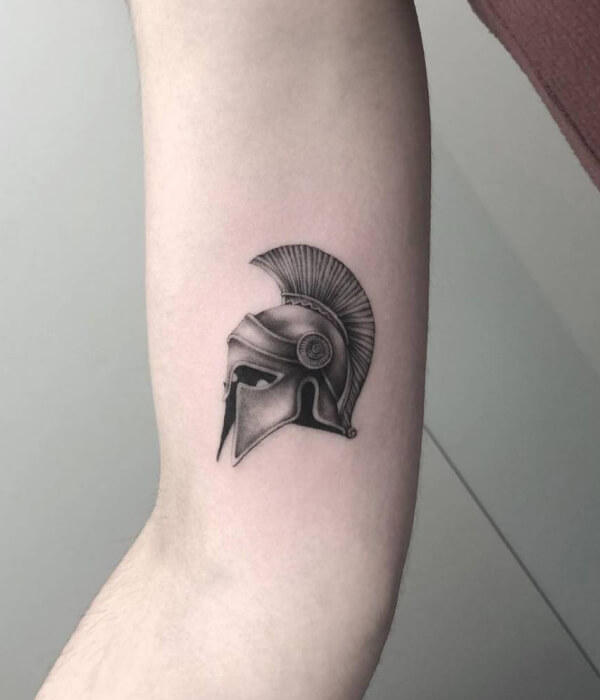 Single-Needle Spartan Tattoo