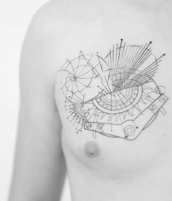 Geometric Minimalistic Tattoo Ideas