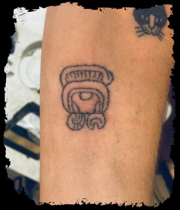 Mayan Earth Symbol Tattoo