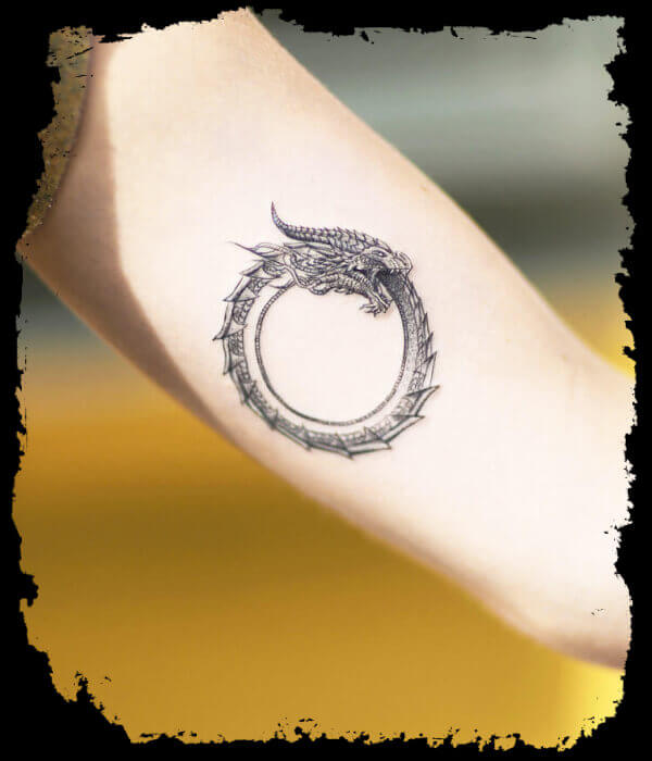ouroboros tattoo design