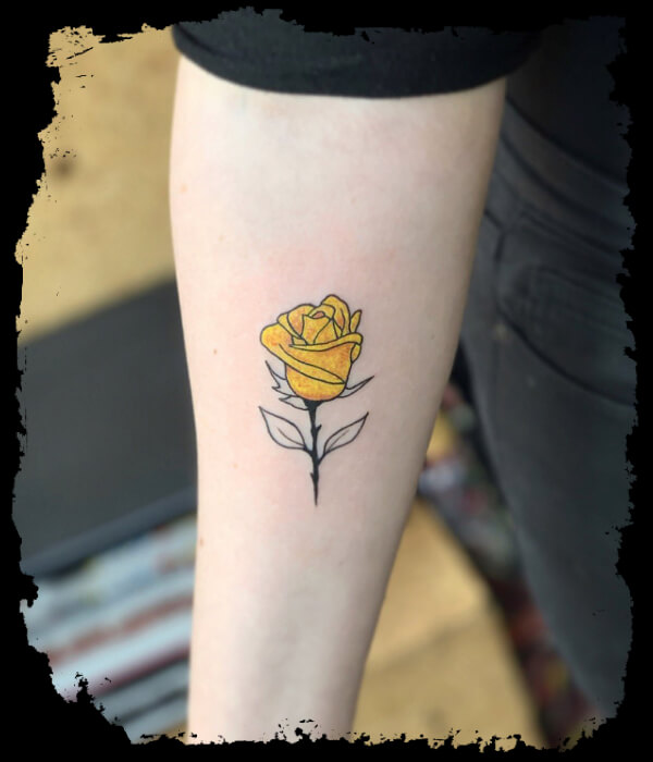Yellow-Rose-Tattoo