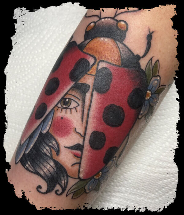ladybug tattoo designs 