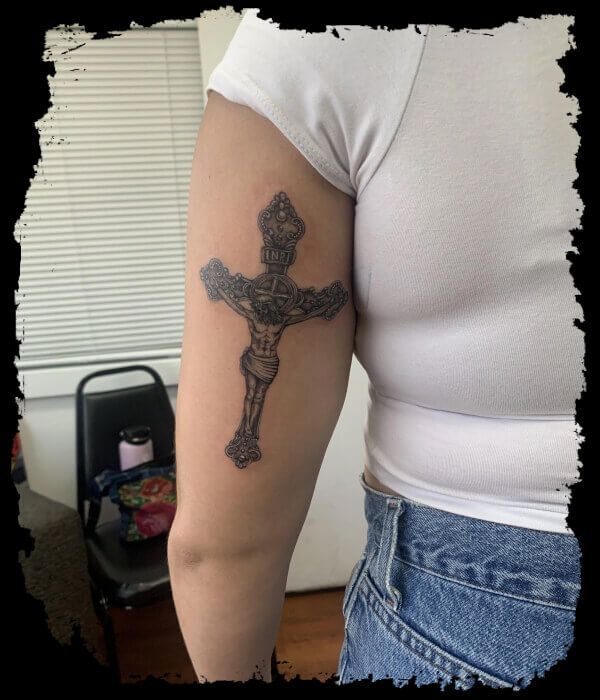 Crucifix Tattoo Ideas