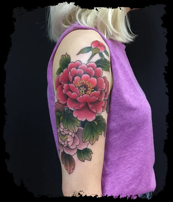 chrysanthemum tattoo female 
