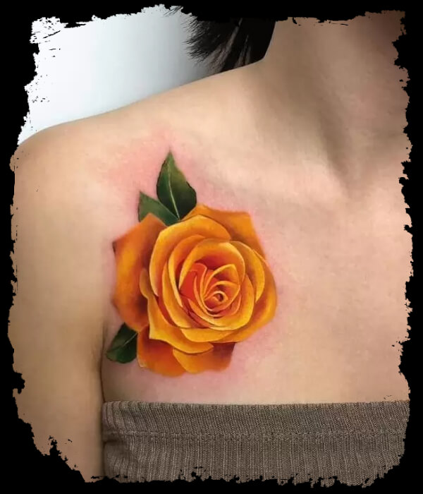 Yellow-Rose-Tattoo-Ideas