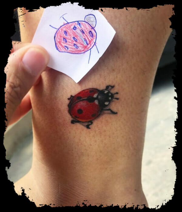Ladybug Tattoo 