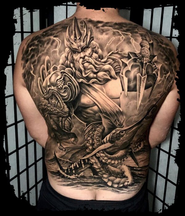 Back-Poseidon-Tattoo-Ideas