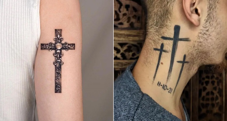 Creative Crucifix Tattoo Designs And Ideas
