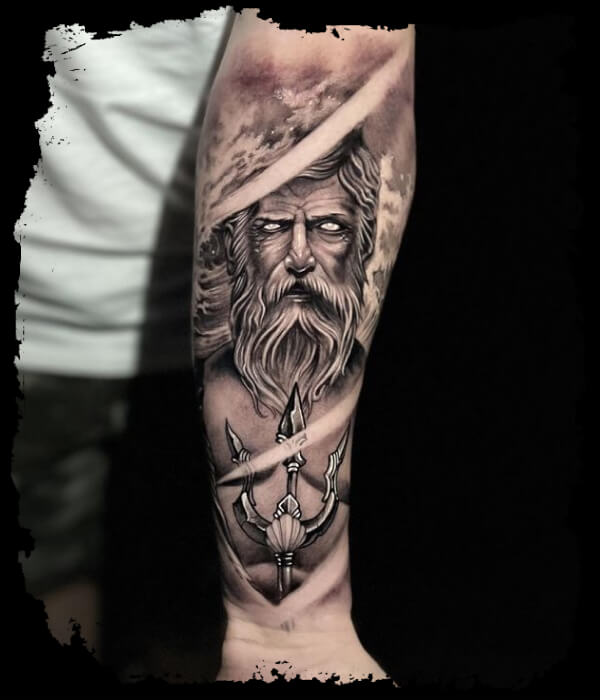 Forearm-Poseidon-Tattoo-Ideas