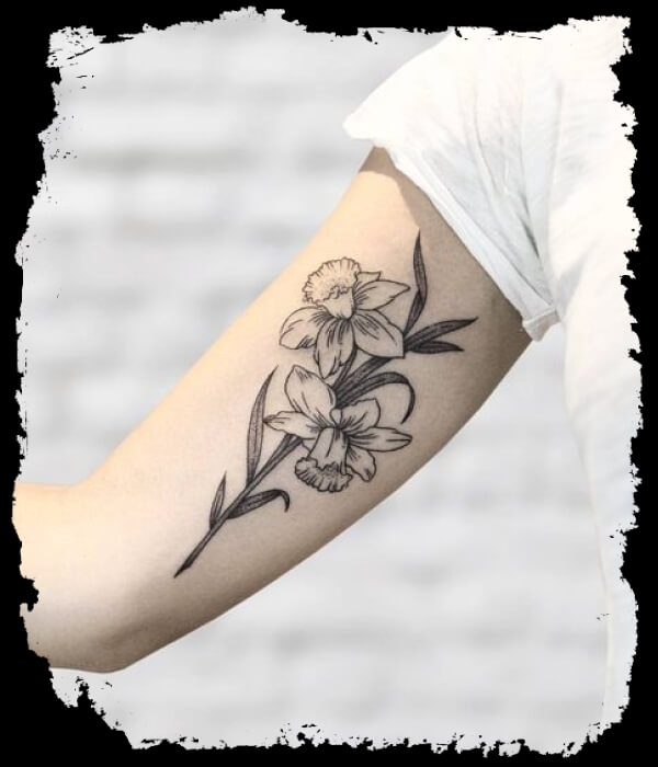 Daffodil-Forearm-Tattoo