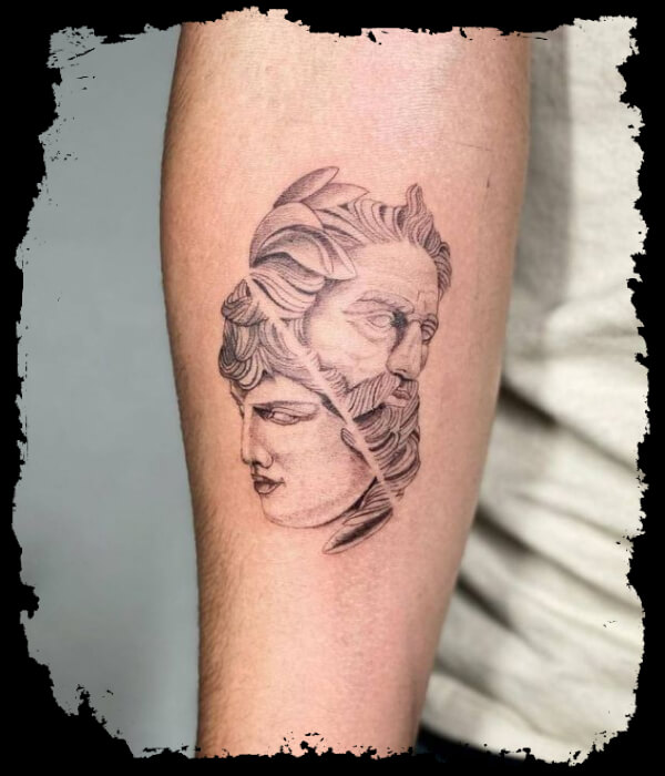 Poseidon-Portrait-Tattoo