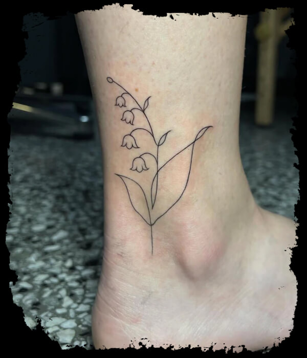 Lily-Of-The-Valley-Tattoo-simple