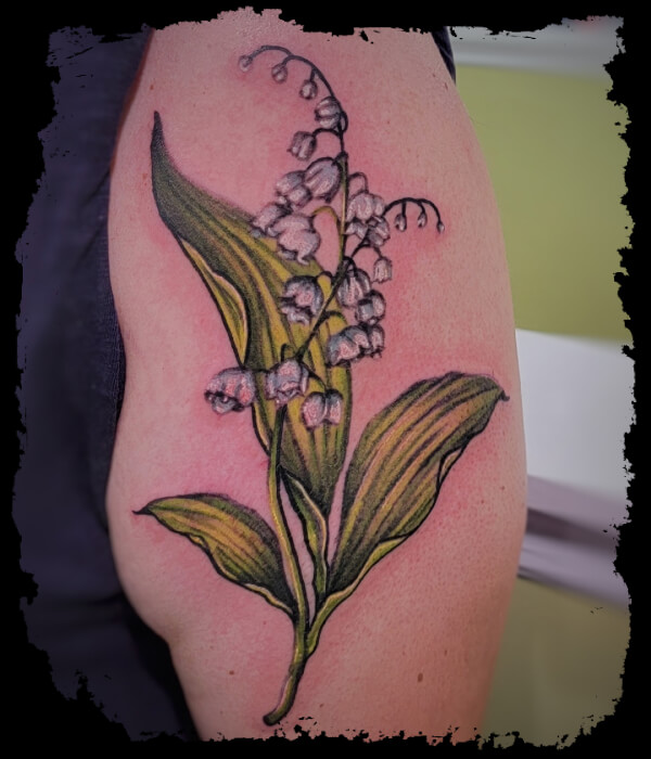 Lily-Of-The-Valley-Tattoo-Design