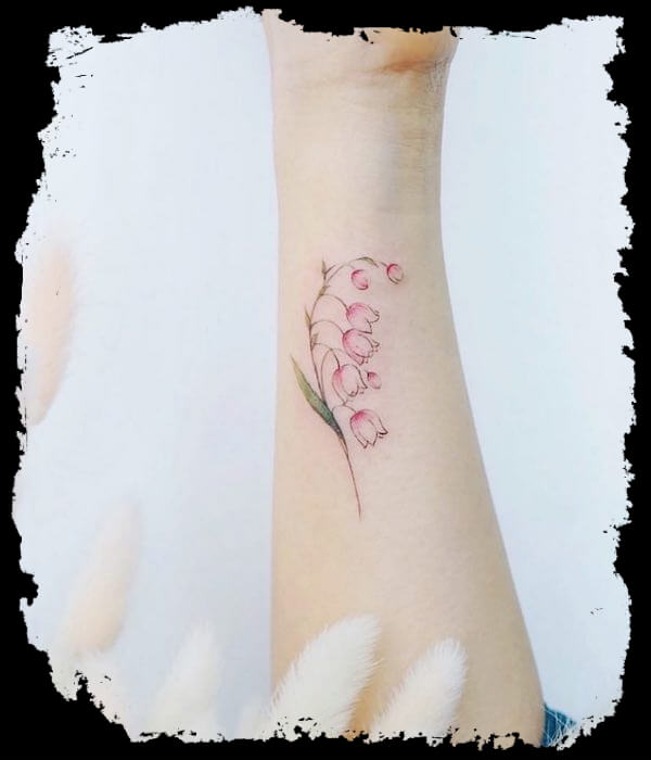 Lily-Of-The-Valley-Tattoo-Design