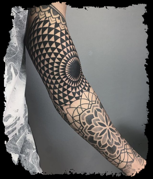 Geometric-Sleeve-Tattoo-for-men